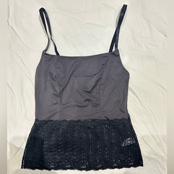 Hannah Other - Vintage Black Lace Cami